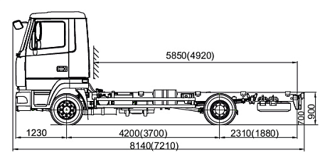 Продажа шасси МАЗ-4371W1-441-032 в Кисловодске